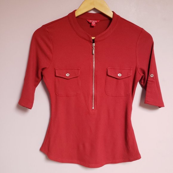 Guess Women's Red Size Small Top - Pre-Worn - Picture 6 of 6